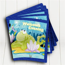 Load image into Gallery viewer, Paul's Pond by Susybee for Clothworks Storybook Panel SB20406-950, by the Panel