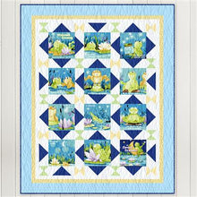 Load image into Gallery viewer, Paul's Pond by Susybee for Clothworks Storybook Panel SB20406-950, by the Panel