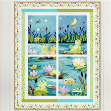 Load image into Gallery viewer, Paul's Pond by Susybee for Clothworks 36" Quilt Panel SB20405-780, by the Panel