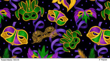 Load image into Gallery viewer, Mardi Gras by Henry Glass Tossed Masks 1080-95, Little Turtle Cottage

