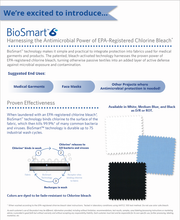Load image into Gallery viewer, BioSmart™ Antimicrobial Cloth - Navy , by the yard
