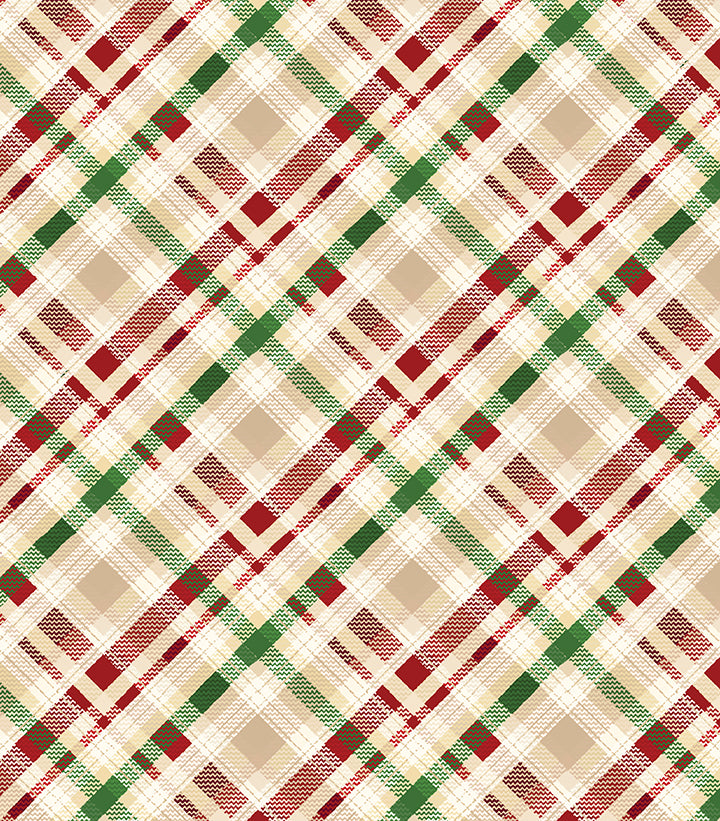 Holiday Farmhouse Plaid, Little Turtle Cottage