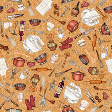 Load image into Gallery viewer, Sizzle and Spice from QT Fabrics Chef Toss, Little Turtle Cottage
