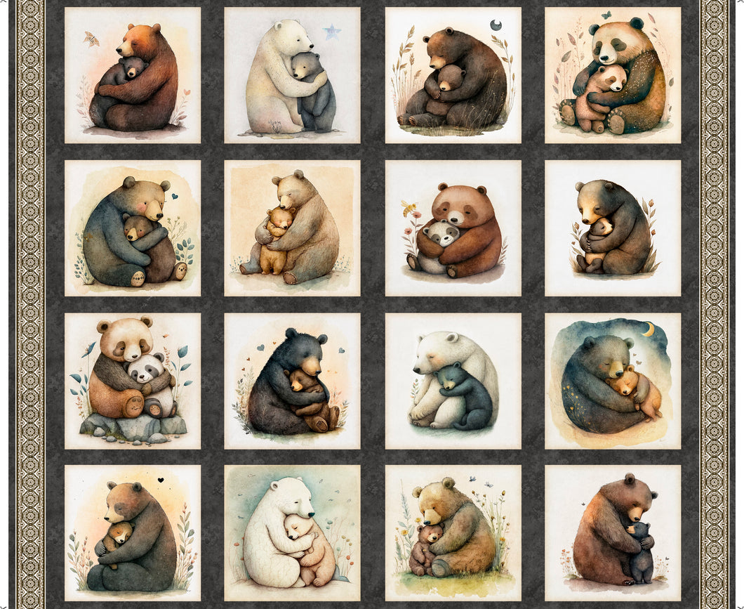 Bear Hugs from QT Fabrics, Little Turtle Cottage