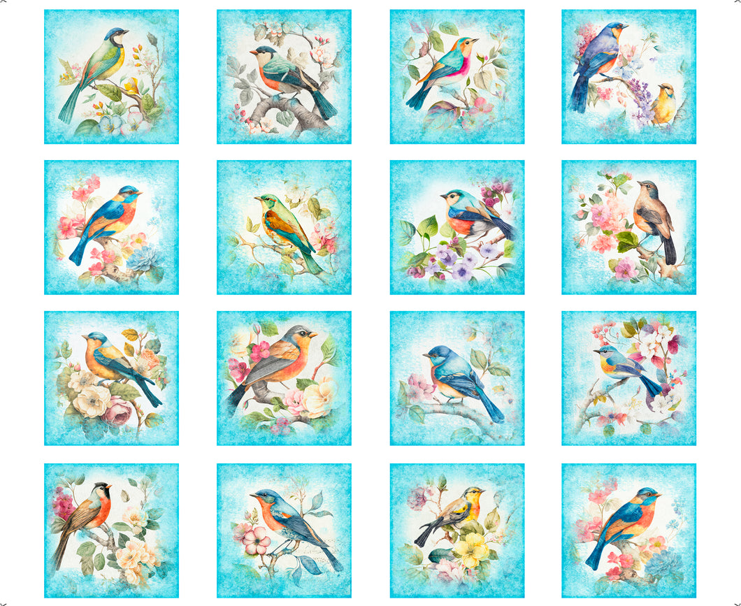 Birdsong from QT Fabrics, Little Turtle Cottage
