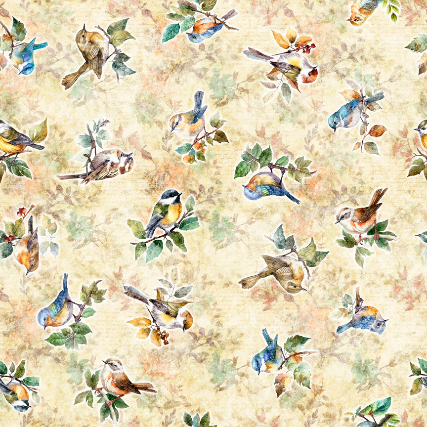 Birdsong from QT Fabrics, Little Turtle Cottage