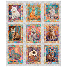 Load image into Gallery viewer, Quilt Room Kitties by QT Fabrics | Little Turtle Cottage
