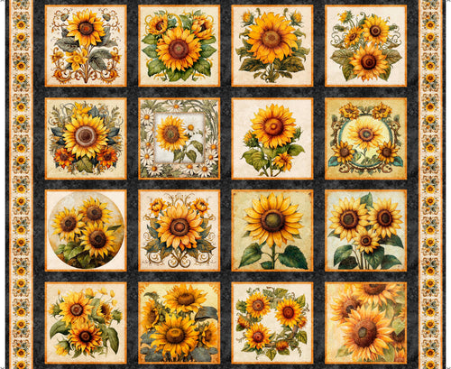 Sunflower Serenade by QT, Little Turtle Cottage