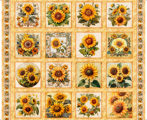 Sunflower Serenade by QT, Little Turtle Cottage