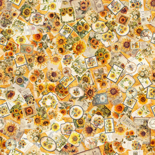 Sunflower Serenade by QT, Little Turtle Cottage