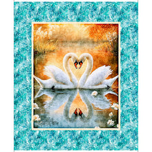 Load image into Gallery viewer, Swan Song by QT Fabrics, Little Turtle Cottage
