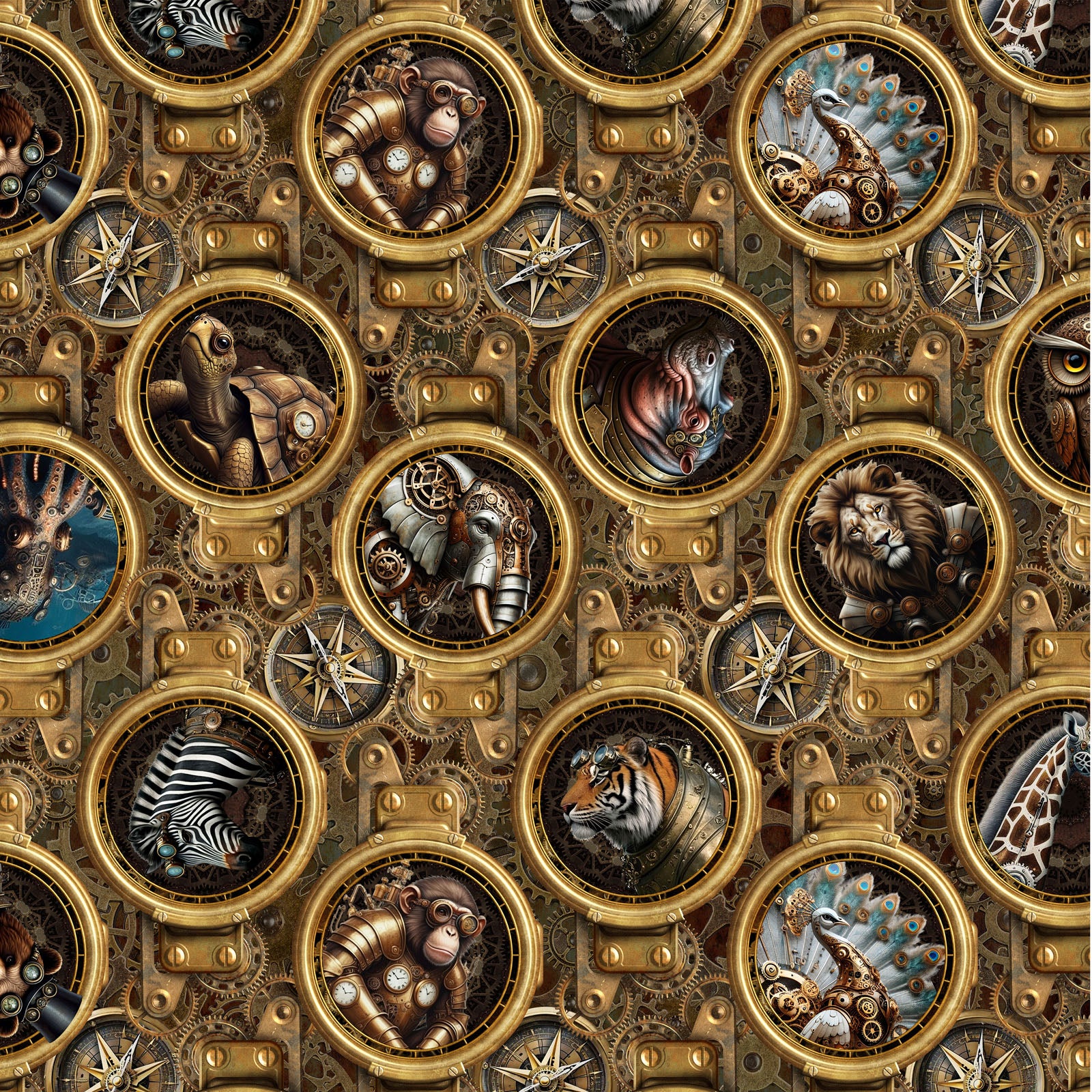 Steampunk Menagerie by Jason Yenter | Little Turtle Cottage