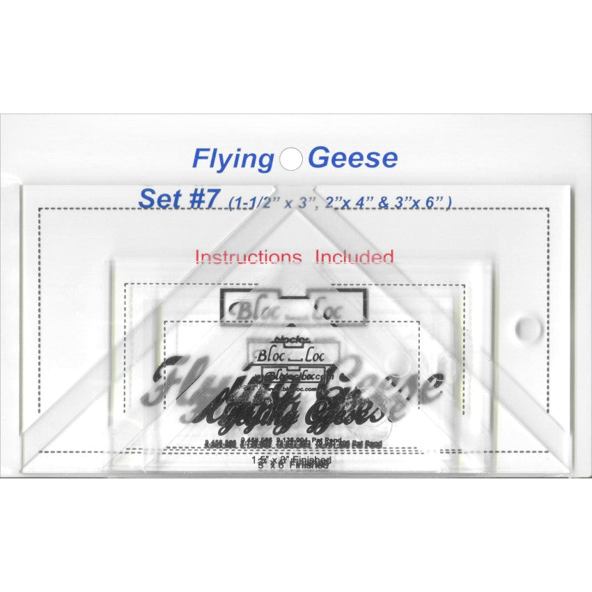 Bloc Loc Flying Geese, Little Turtle Cottage