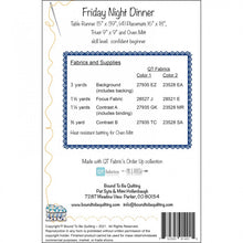 Load image into Gallery viewer, Friday Night Dinner Pattern BTBQ262, Little Turtle Cottage
