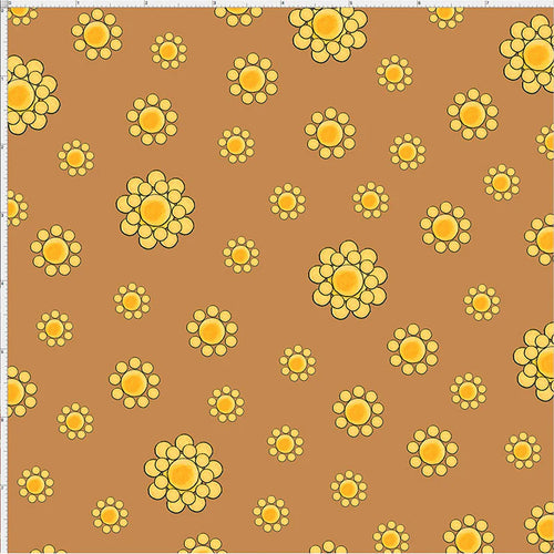 Whoa Girl! Bandana Dots Tan by Loralie Designs®, Little Turtle Cottage