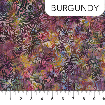 Banyan Batiks BFF - Burgundy 81600-29, Little Turtle Cottage