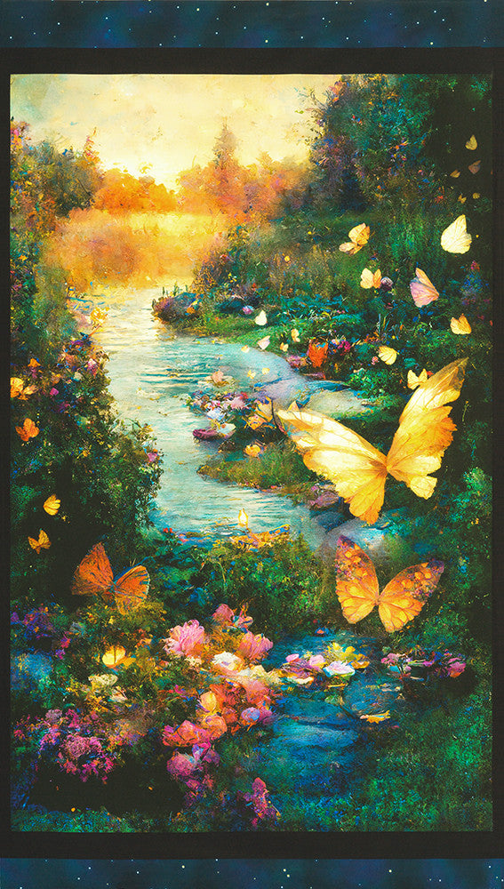Robert Kaufman Night Fable, Little Turtle Cottage