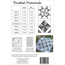 Load image into Gallery viewer, Pinwheel Promenade Quilt Pattern CQ024, Little Turtle Cottage

