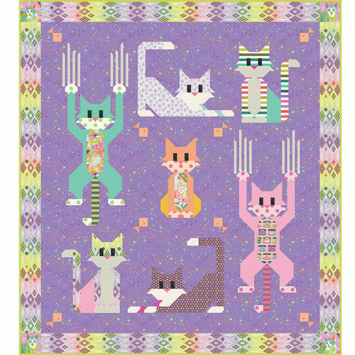 Cat Scratch Pattern AECS0323, Little Turtle Cottage