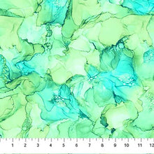 Load image into Gallery viewer, Allure from Northcott, Digital Large Texture 2 Turquoise DP26706-64, by the yard
