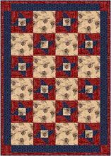 Load image into Gallery viewer, Friendship Star 3 yard Quilt Pattern, Little Turtle Cottage
