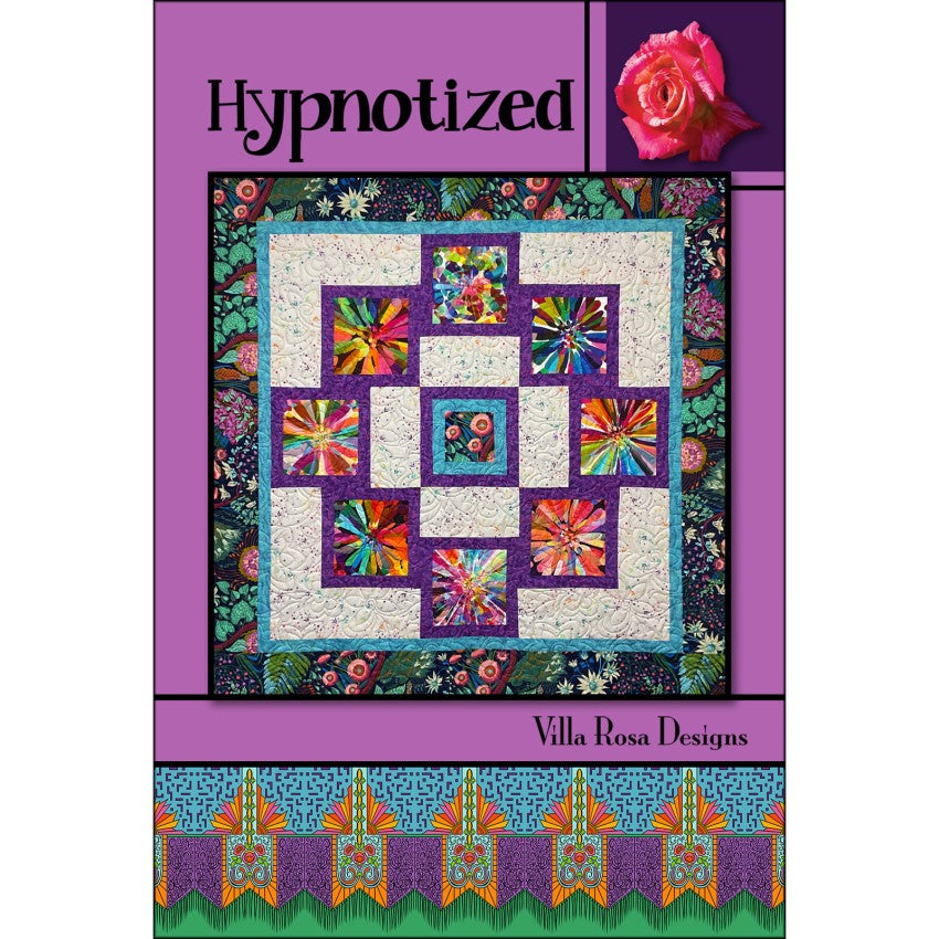 Hypnotized Quilt Pattern VRDRC235, Little Turtle Cottage