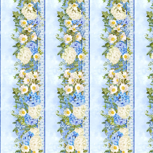 Periwinkle Spring by In The Beginning Fabrics | Little Turtle Cottage