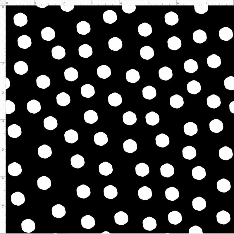 Jumbo Dots, Black/White by Loralie Designs® 692-563, by the yard