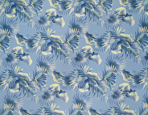 Tropical Airbrushed Tropical Palm Leaves, Little Turtle Cottage