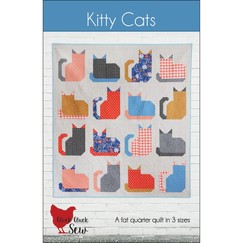 Kitty Cats Pattern CCS212, Little Turtle Cottage