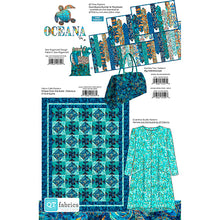 Load image into Gallery viewer, Oceania from QT Fabrics, Little Turtle Cottage
