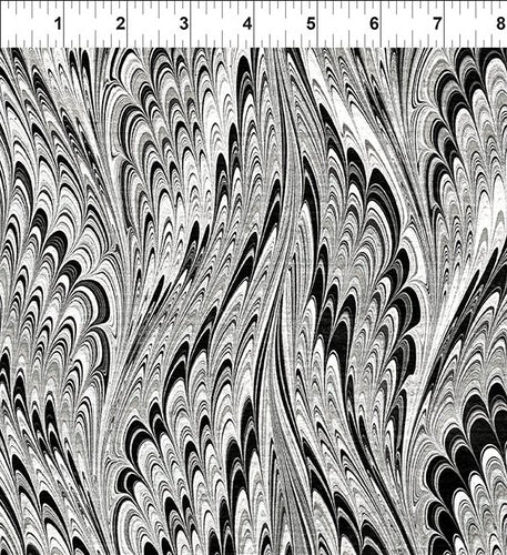 Marble Essence by Jason Yenter, In The Beginning Fabric, Little Turtle Cottage