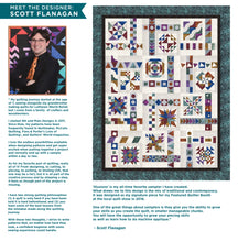 Load image into Gallery viewer, Illusions Sampler PATTERN designed by Scott Flanagan, PTNBOM21-10, Little Turtle Cottage
