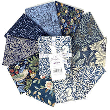 Load image into Gallery viewer, Morris &amp; Co. Twilight Fat Quarter, Little Turtle Cottage
