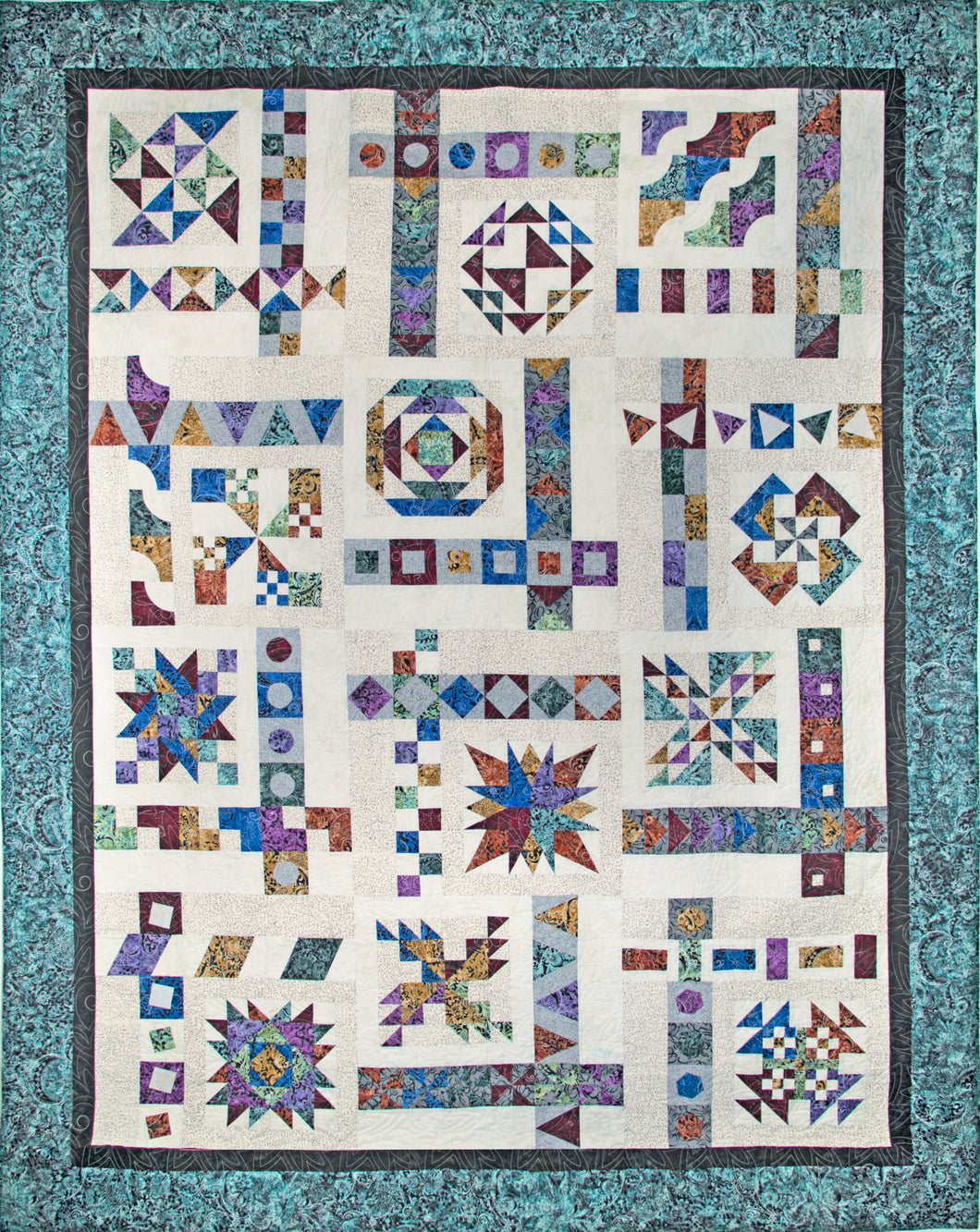 Illusions Sampler PATTERN designed by Scott Flanagan, PTNBOM21-10, Little Turtle Cottage