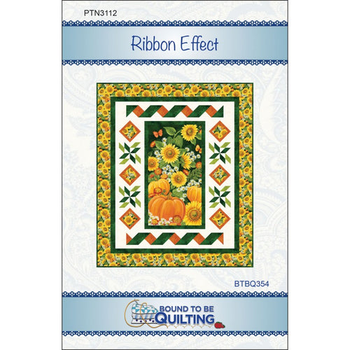 Ribbon Effect Quilt Pattern, BTBQ354, Little Turtle Cottage