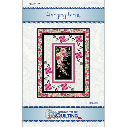 Hanging Vines Quilt Pattern, BTBQ382 Little Turtle Cottage