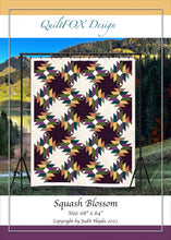 Load image into Gallery viewer, Squash Blossom Pattern by Quiltfox Design, QFOX-039, Little Turtle Cottage
