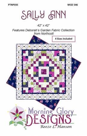 Sally Ann by Morning Glory Designs Pattern MGD346 / PTNP035, Little Turtle Cottage