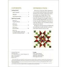 Load image into Gallery viewer, A Poinsettia Winter Quilt Booklet by Jason Yenter, Little Turtle Cottage
