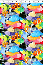 Load image into Gallery viewer, Under The Sea by SusyBee® for Clothworks, Little Turtle Cottage
