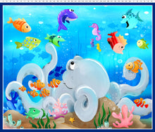 Load image into Gallery viewer, Under The Sea by SusyBee® for Clothworks, Little Turtle Cottage

