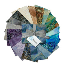 Load image into Gallery viewer, QT Fabrics Surge Storm, Fat Quarter Bundle 18pcs FATQU SUST, Little Turtle Cottage
