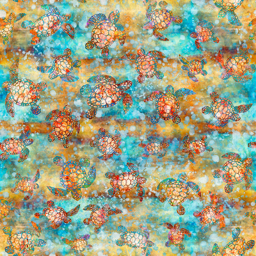 Oceana from QT Fabrics, Little Turtle Cottage