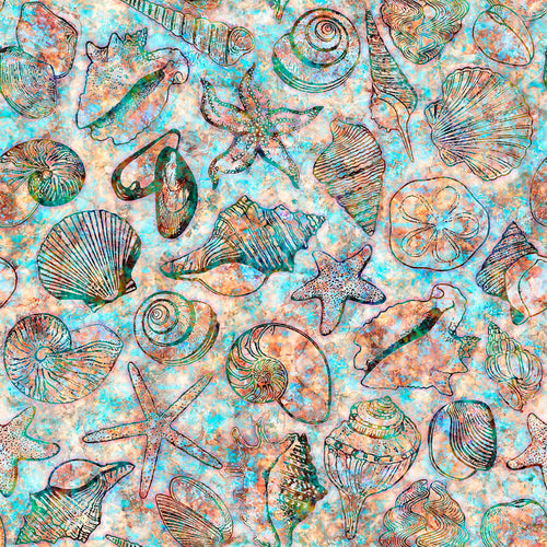 Oceana from QT Fabrics, Little Turtle Cottage
