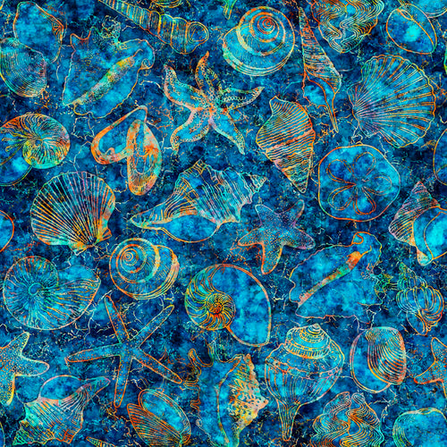 Oceana from QT Fabrics, Little Turtle Cottage