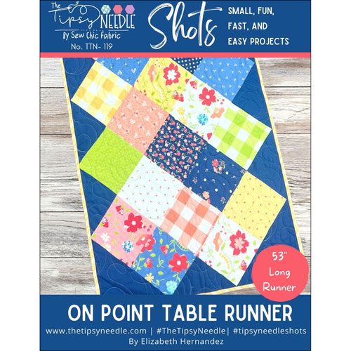 Shots - On Point Table Runner TTN-119, Little Turtle Cottage