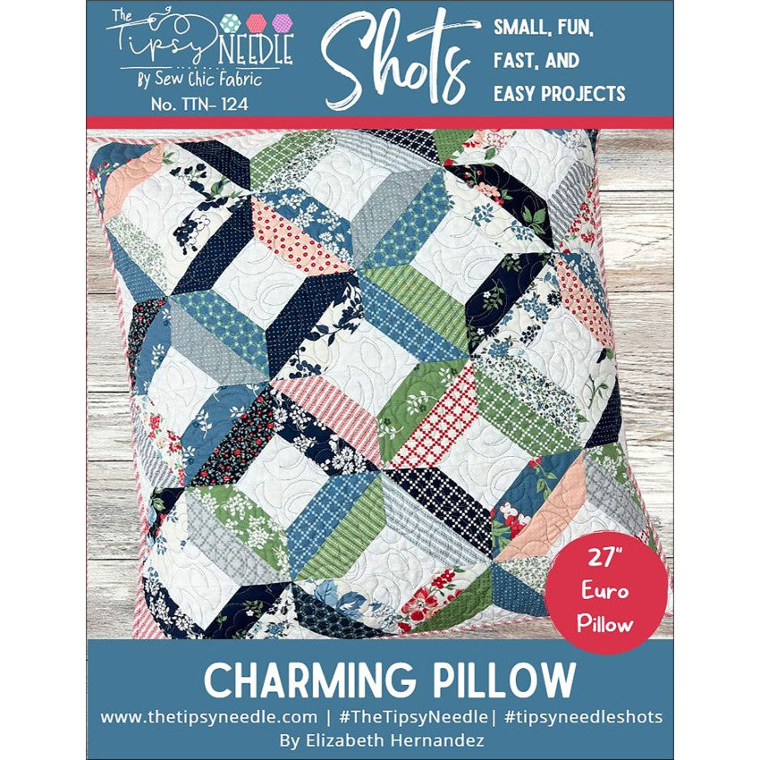 Shots - Charming Pillow TTN-124, Little Turtle Cottage