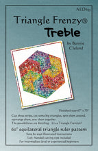 Load image into Gallery viewer, Triangle Frenzy Treble - PTN3068, Little Turtle Cottage
