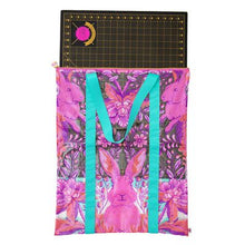 Load image into Gallery viewer, Tula Pink Full Moon Forest II Zip Project Bag, Little Turtle Cottage
